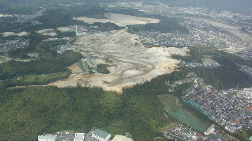 愛宕山地域開発事業造成工事